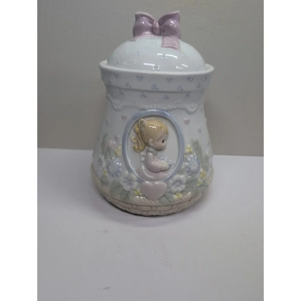 Precious Moments Cookie Jar 1995 Enesco Kitchen Is The Heart Of The Home VTG